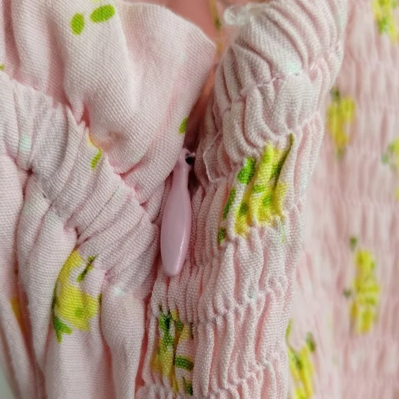 Faithful the Brand Midsummer Dress Pink Luda Floral Print - Picture 6 of 16
